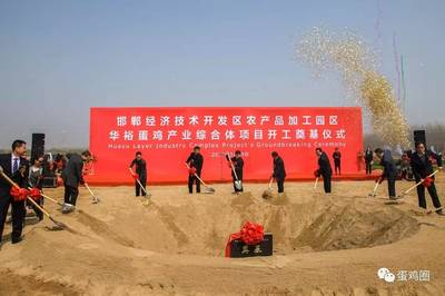 蛋種雞行業:華裕2.5億雛雞項目+九三零湖北6000萬項目開建